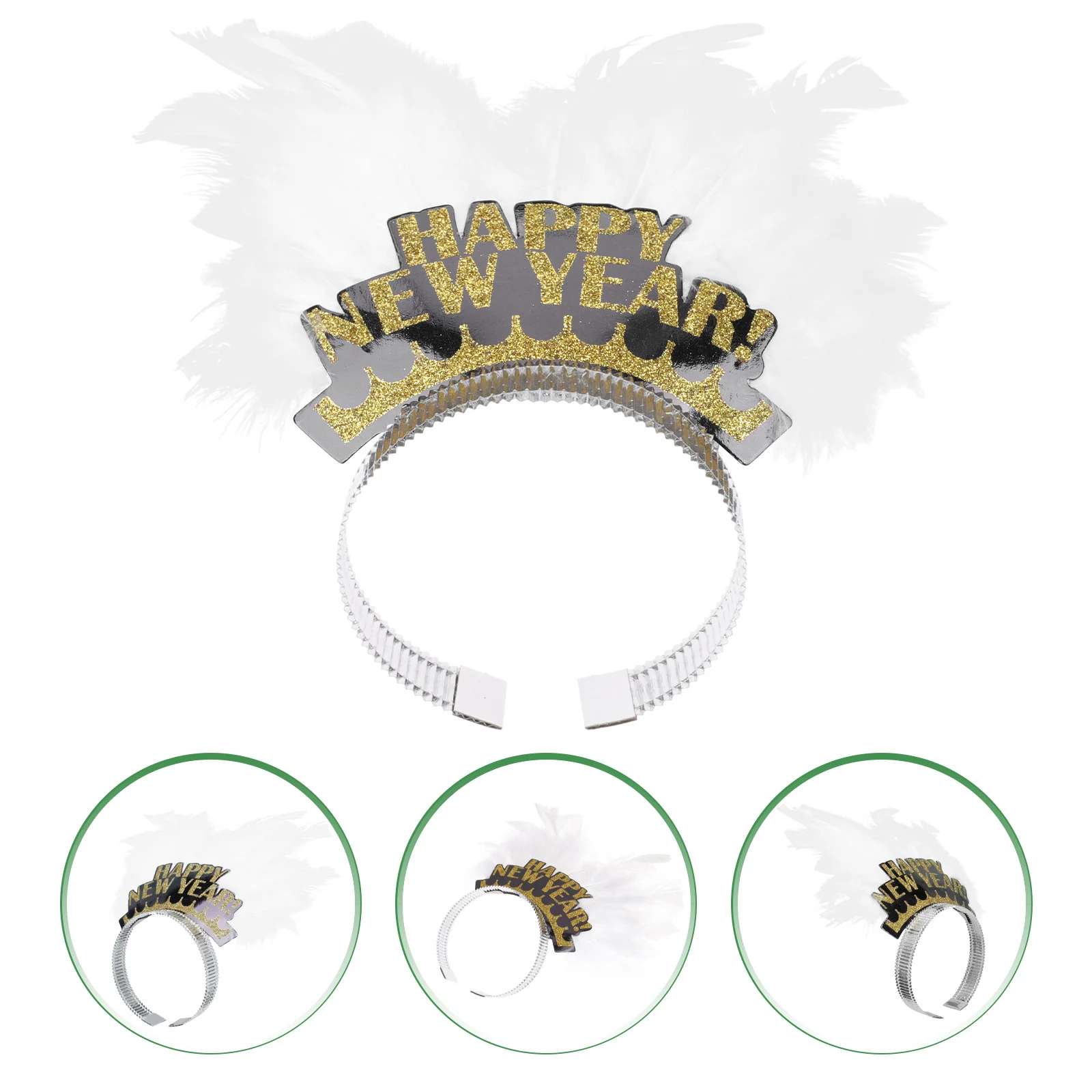 2Pcs Happy New Year Headbands Decoration Party Hairband New Year Supplies Photo Props Party Accessories
2Pcs Happy New Year Headbands Decoration Party Hairband New Year Supplies Photo Props Party Accessories