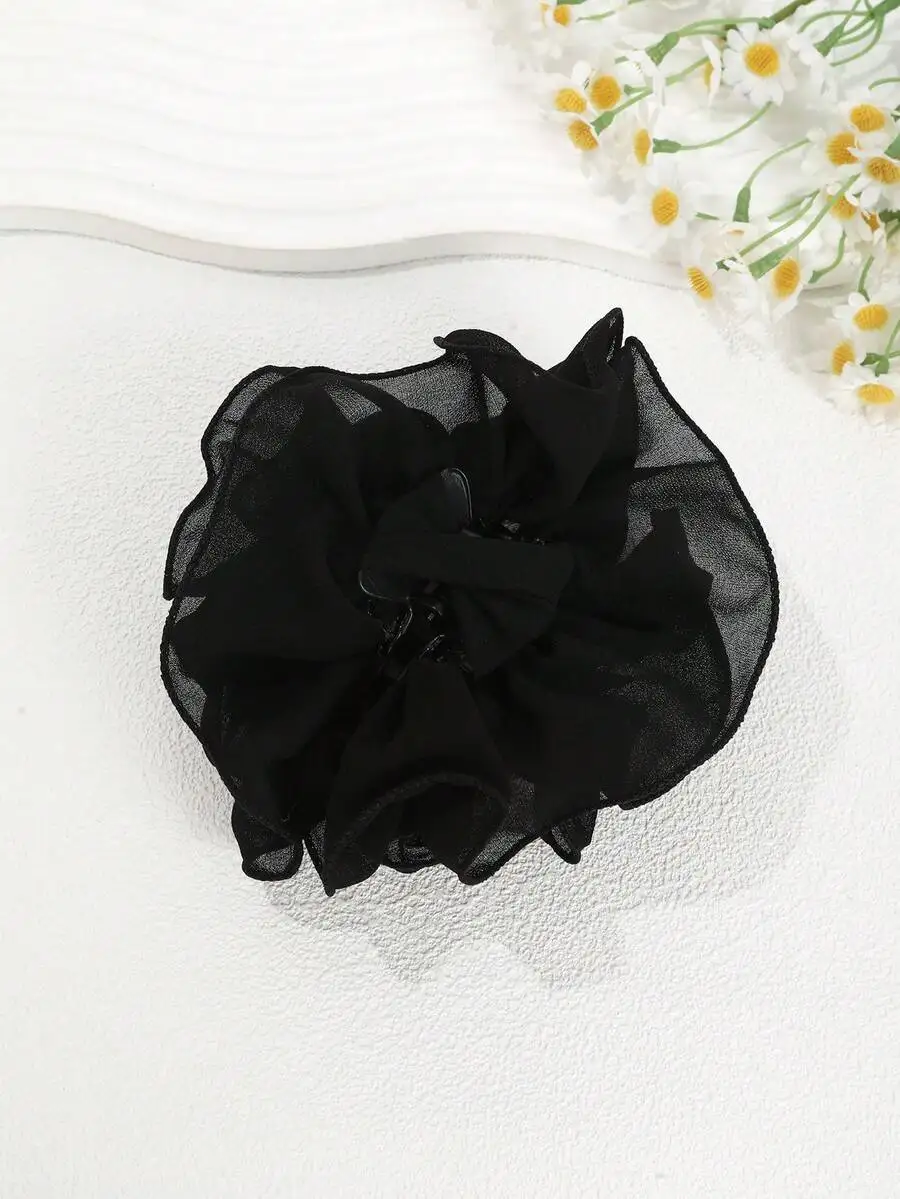 Black Mesh Bow Hair Claw Clip For Women Fashion Hair Accessory
Black Mesh Bow Hair Claw Clip For Women Fashion Hair Accessory