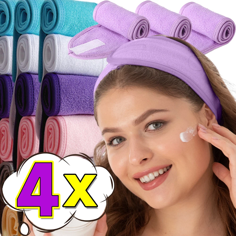 Adjustable Head Band Spa Wide Hairband Women Yoga Bath Shower Makeup Wash Face Cosmetic Headband Soft Toweling Hair Accessories
Adjustable Head Band Spa Wide Hairband Women Yoga Bath Shower Makeup Wash Face Cosmetic Headband Soft Toweling Hair Accessories
