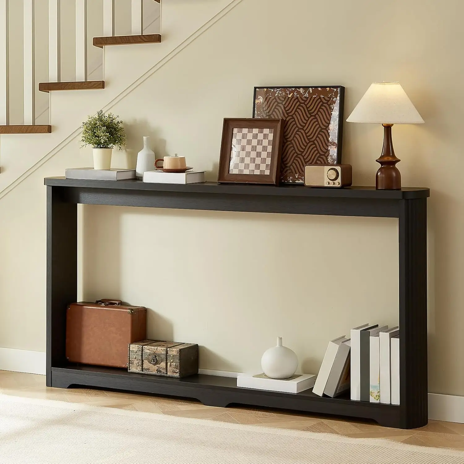 70'' Fluted Long Console Table, Entrytable Table with Storage,Narrow Sofa Table Behind Couch for Living, Customized
70'' Fluted Long Console Table, Entrytable Table with Storage,Narrow Sofa Table Behind Couch for Living, Customized