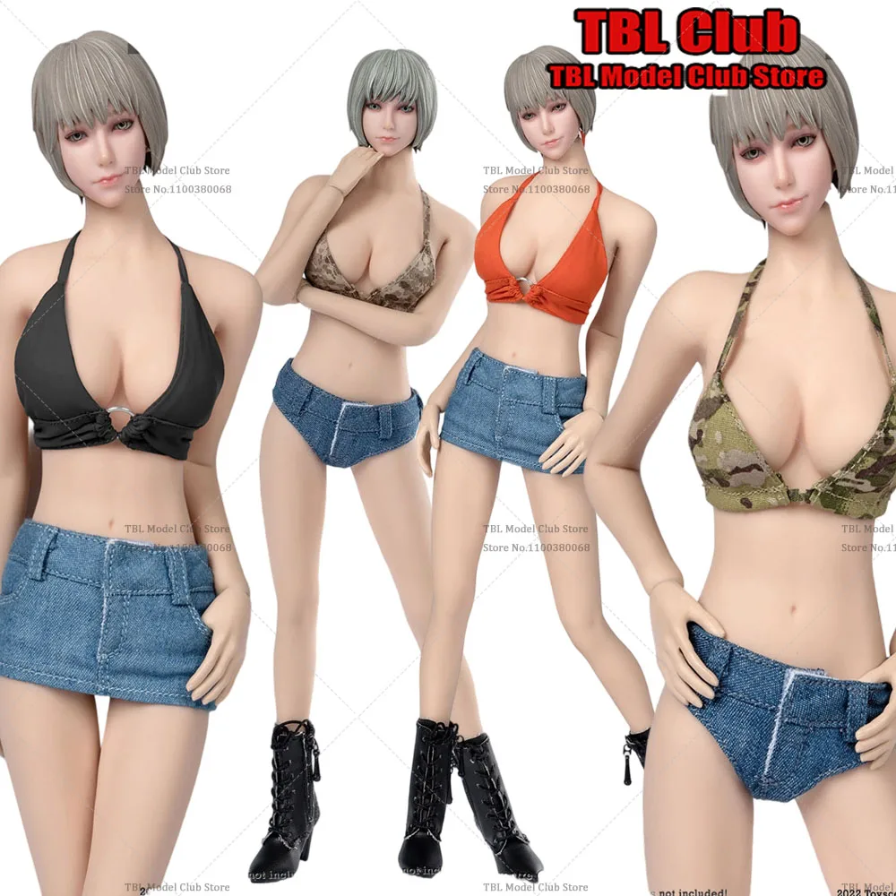 TCT-026 TCT-027 1/6 Scale Hot Camisole Short Skirt Shorts Underpants Model for 12-inch Soldier Action Figure Body
TCT-026 TCT-027 1/6 Scale Hot Camisole Short Skirt Shorts Underpants Model for 12-inch Soldier Action Figure Body