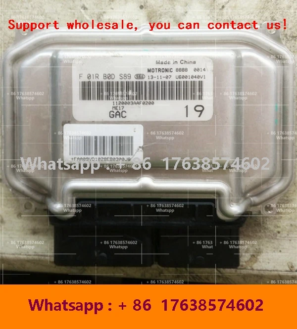 Новый электронный блок управления ECU ME17, компьютерная плата F01R00DS89 1120003AAF0200 F01RB0DS89 для GAC
Новый электронный блок управления ECU ME17, компьютерная плата F01R00DS89 1120003AAF0200 F01RB0DS89 для GAC