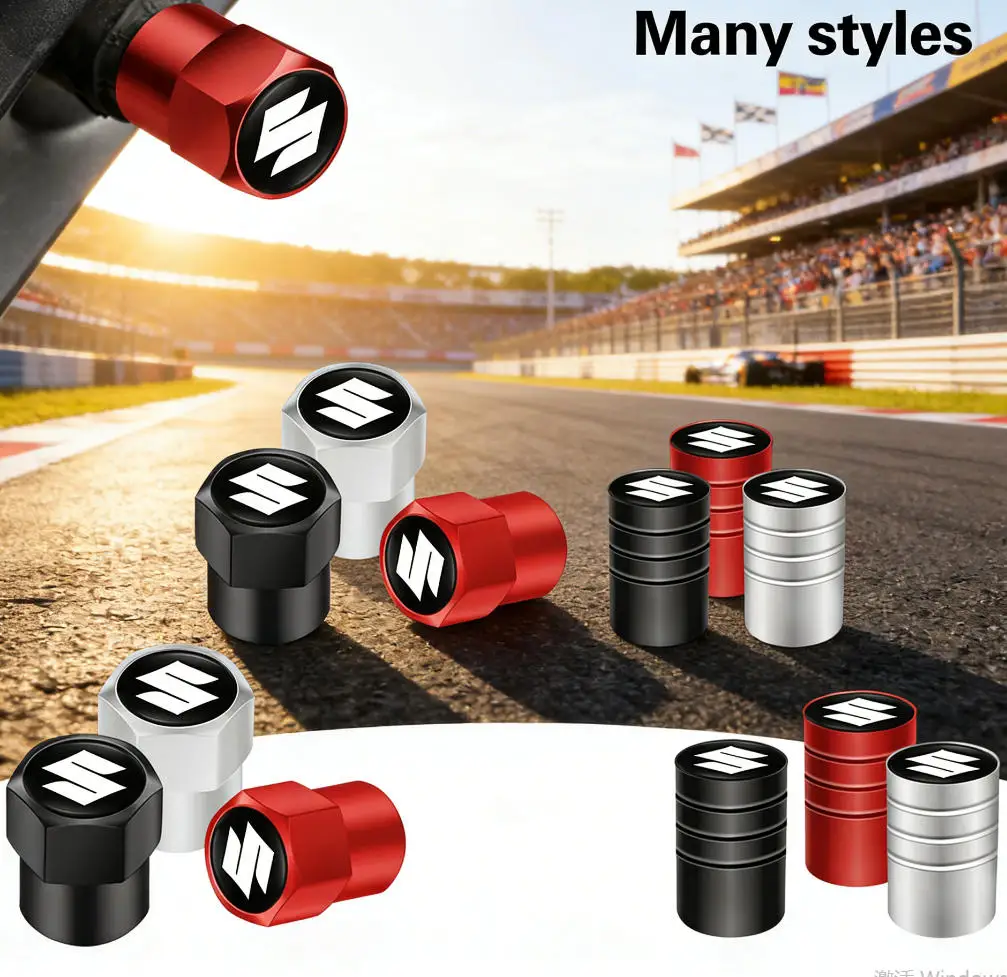 Car Wheel Tire Valve Stems Cap With Keychain Keyring Badge For Suzuki Swift Jimny Ignis Alto SX4
Car Wheel Tire Valve Stems Cap With Keychain Keyring Badge For Suzuki Swift Jimny Ignis Alto SX4