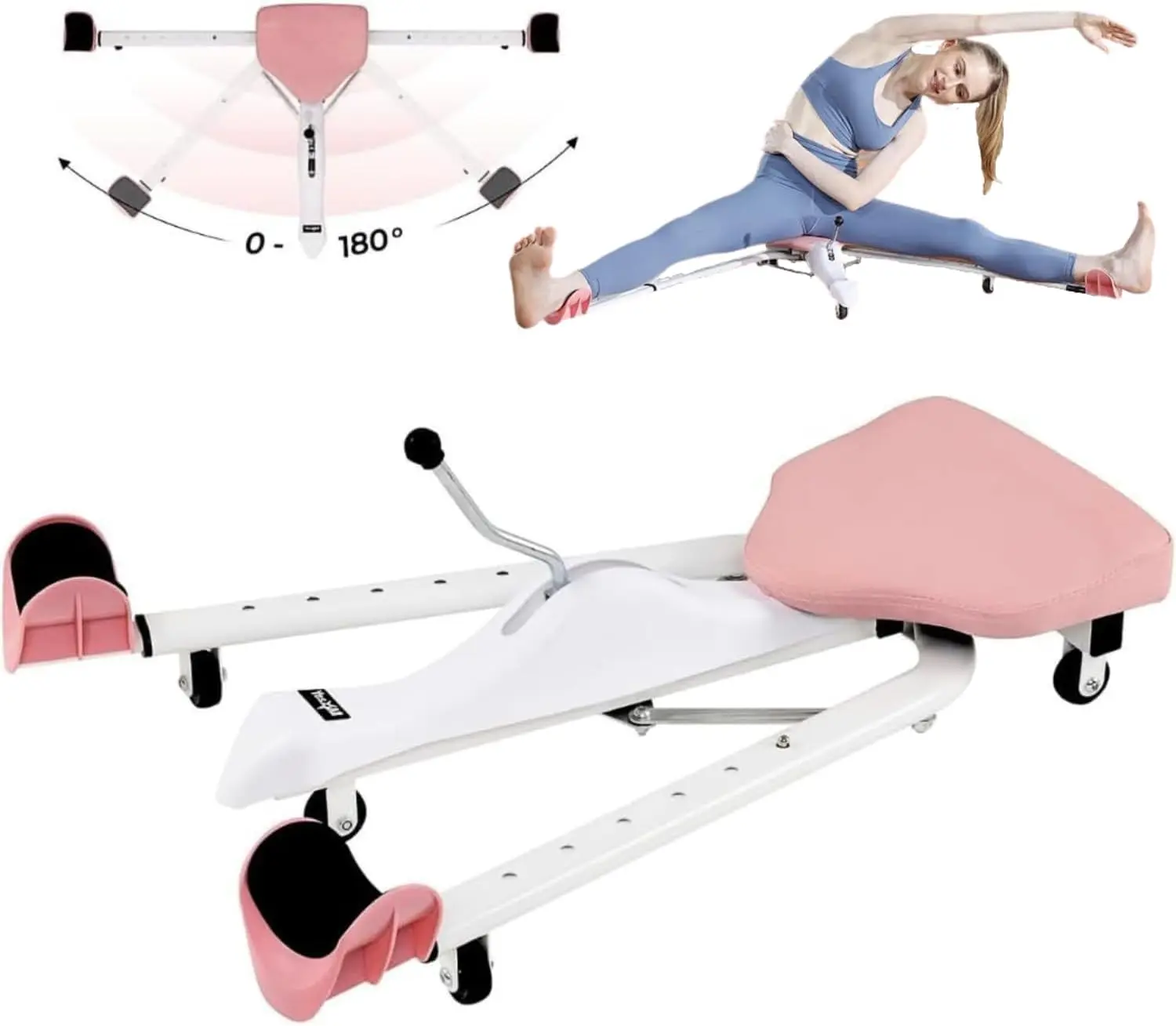Тренажер для растяжки ног Home Flexibility Training из высокопрочной стали, синий, грузоподъемность 330 фунтов, с противоскользящей ручкой.
Тренажер для растяжки ног Home Flexibility Training из высокопрочной стали, синий, грузоподъемность 330 фунтов, с противоскользящей ручкой.