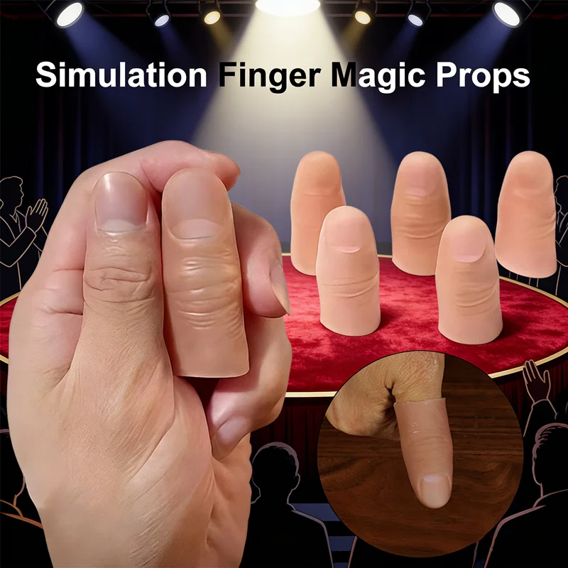 Realistic Severed Finger Prosthetics Silicone Magic Prank Props Disappearing Illusion Halloween Costume Accessory, Fun Gag Gift
Realistic Severed Finger Prosthetics Silicone Magic Prank Props Disappearing Illusion Halloween Costume Accessory, Fun Gag Gift