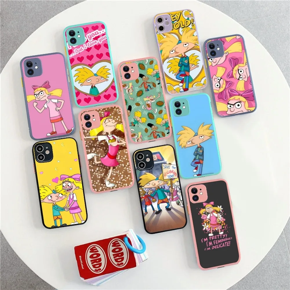 Hey A_Arnolds Cartoon Phone Case For IPhone 14 X XR XS 7 8 Plus 11 12 13 Pro MAX 13mini Matte Shockproof Case
Hey A_Arnolds Cartoon Phone Case For IPhone 14 X XR XS 7 8 Plus 11 12 13 Pro MAX 13mini Matte Shockproof Case