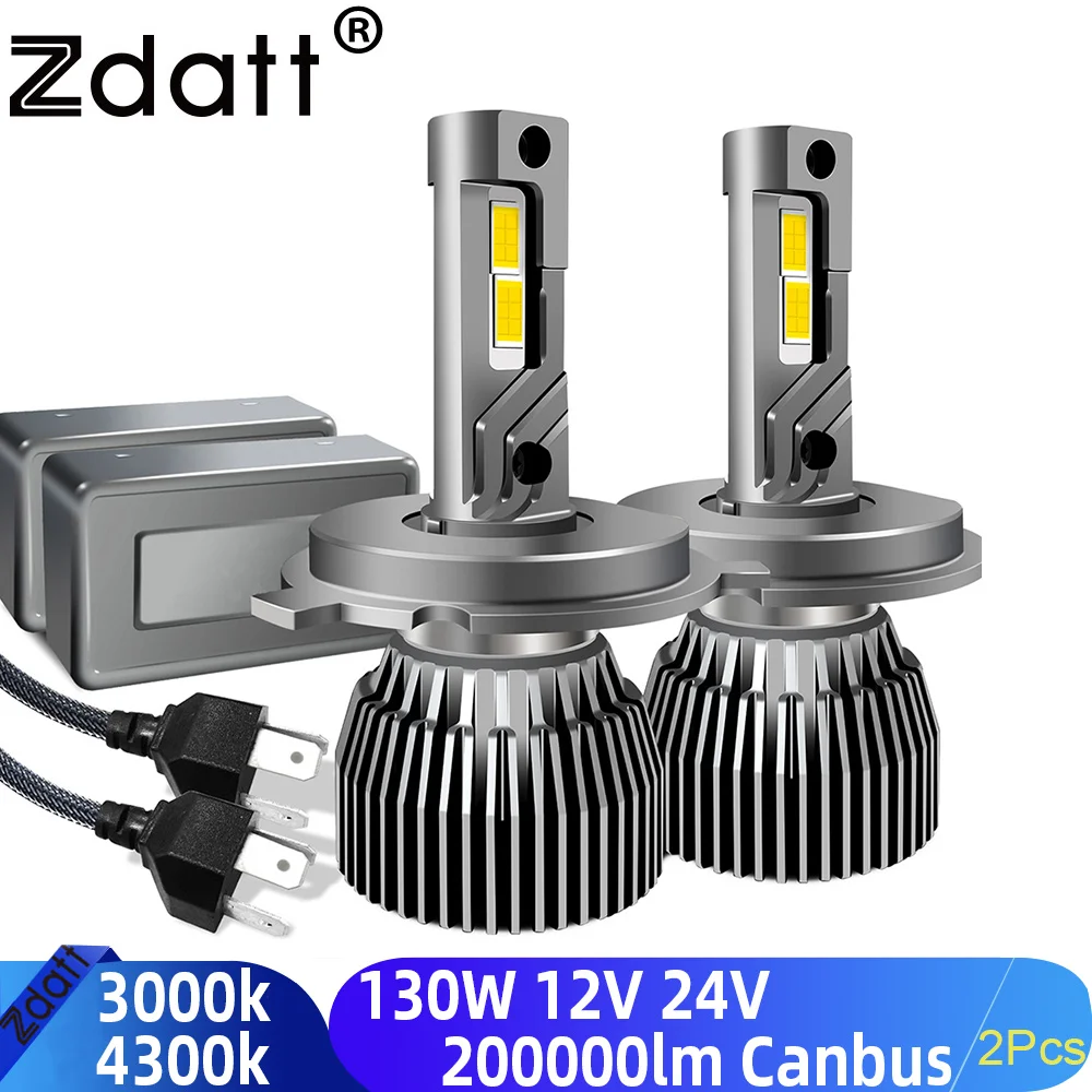 Zdatt 3000K 4300K H1 H4 H7 Светодиодные лампы для автомобильных фар Canbus 130 Вт H11 H8 9005 HB3 9006 HB4 Автолампа 200000LM led 12 В 24 В Автомобильные фары
Zdatt 3000K 4300K H1 H4 H7 Светодиодные лампы для автомобильных фар Canbus 130 Вт H11 H8 9005 HB3 9006 HB4 Автолампа 200000LM led 12 В 24 В Автомобильные фары