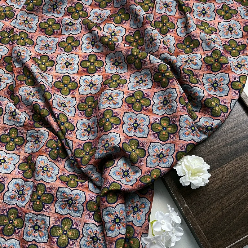 1meter Cyan Pink Digital Print Poly Cotton Fabric Chinese Style Cheongsam Dress Shirt Hanfu Fashion Designer Clothing Material
1meter Cyan Pink Digital Print Poly Cotton Fabric Chinese Style Cheongsam Dress Shirt Hanfu Fashion Designer Clothing Material