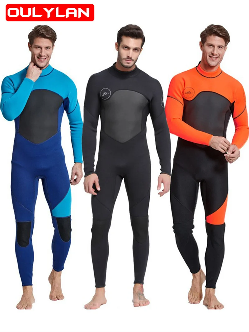 Oulylan 3MM Neoprene Wetsuit Men Surf Scuba Diving Suit Equipment Underwater Fishing Spearfishing Kitesurf Swimwear Wet Suit
Oulylan 3MM Neoprene Wetsuit Men Surf Scuba Diving Suit Equipment Underwater Fishing Spearfishing Kitesurf Swimwear Wet Suit