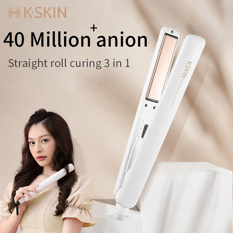 K·SKIN Small Electric Clamp Straight Cury Iron Negative Ion Inner Buckle Ironing Board No Damage Hair Straight Board Clip KD280
K·SKIN Small Electric Clamp Straight Cury Iron Negative Ion Inner Buckle Ironing Board No Damage Hair Straight Board Clip KD280