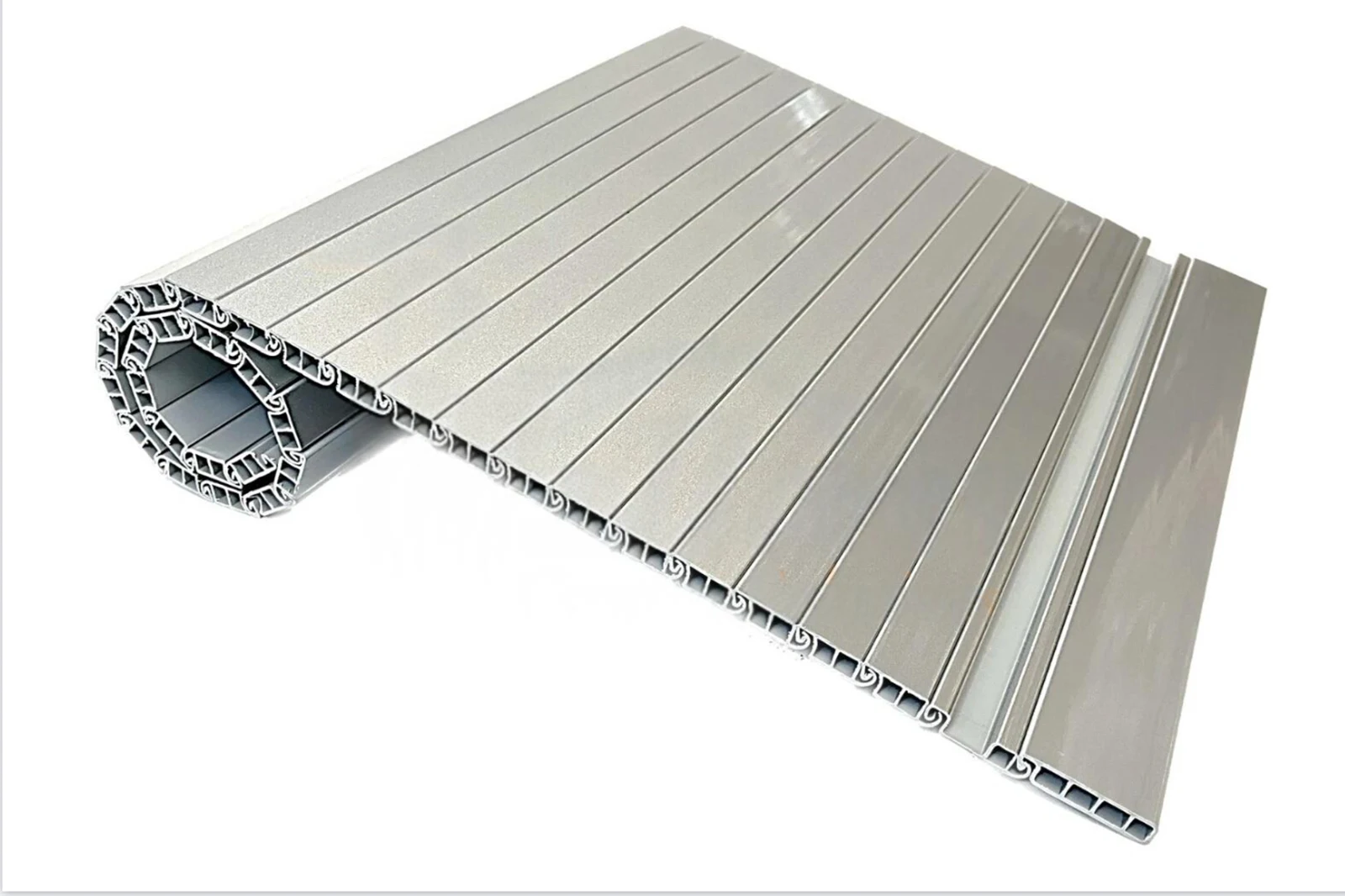 Motorhome Campervan Tambour Door Roller Shutter, Quality Solid Silver Finish for Cabinet Storage Space-Saving
Motorhome Campervan Tambour Door Roller Shutter, Quality Solid Silver Finish for Cabinet Storage Space-Saving