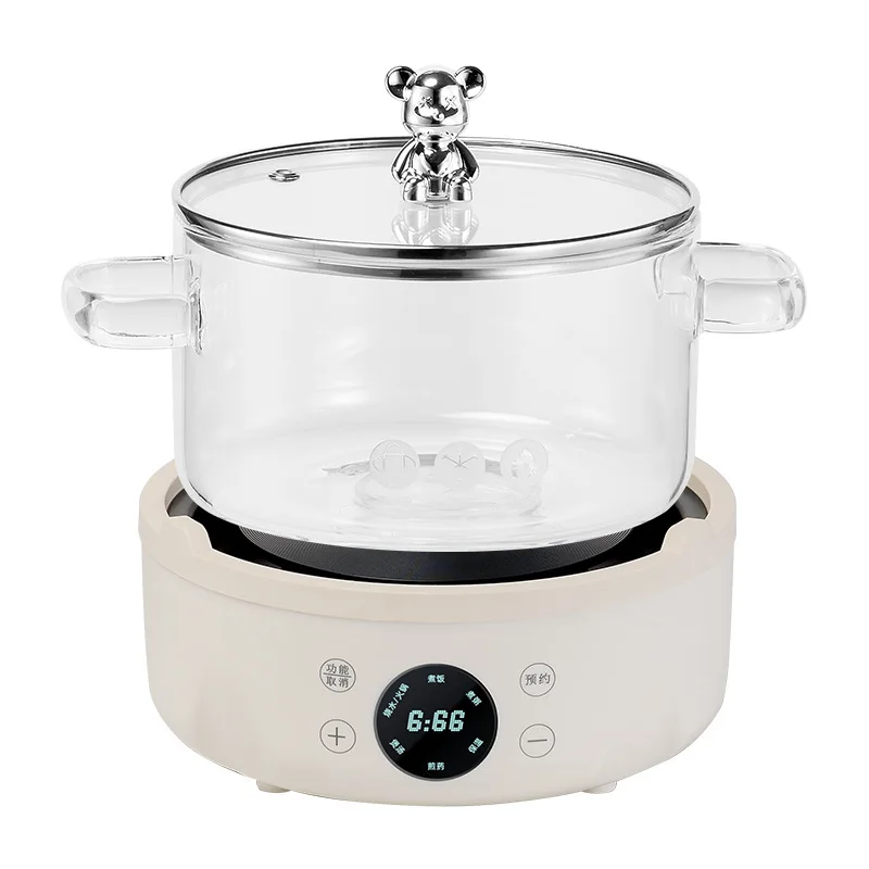 Home Smart Electric Caldron Student Dormitory Multi-Functional Split Electric Stewpot Bird's Nest Stewpot Bear Health Cooker
Home Smart Electric Caldron Student Dormitory Multi-Functional Split Electric Stewpot Bird's Nest Stewpot Bear Health Cooker