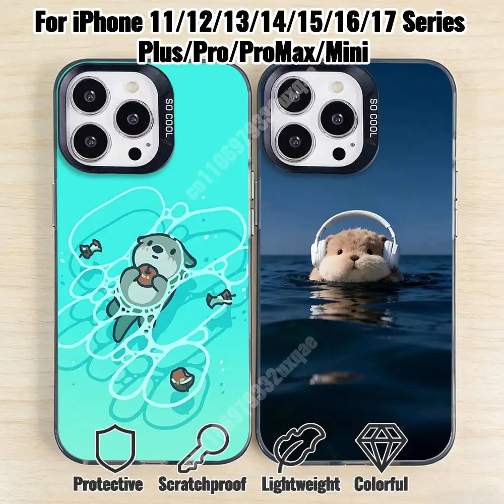 Kawaii Sea Otters Phone Case for iPhone 17 16 Pro Plus 15 14 13 Max Mini 12 11 X XS Air Shield Bumper
Kawaii Sea Otters Phone Case for iPhone 17 16 Pro Plus 15 14 13 Max Mini 12 11 X XS Air Shield Bumper