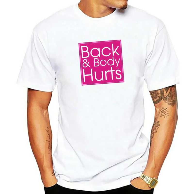 Back &body hurts Women's Plaid & Letter Print Crew Neck Short Sleeve T-Shirt for Spring & Summer
Back &body hurts Women's Plaid & Letter Print Crew Neck Short Sleeve T-Shirt for Spring & Summer