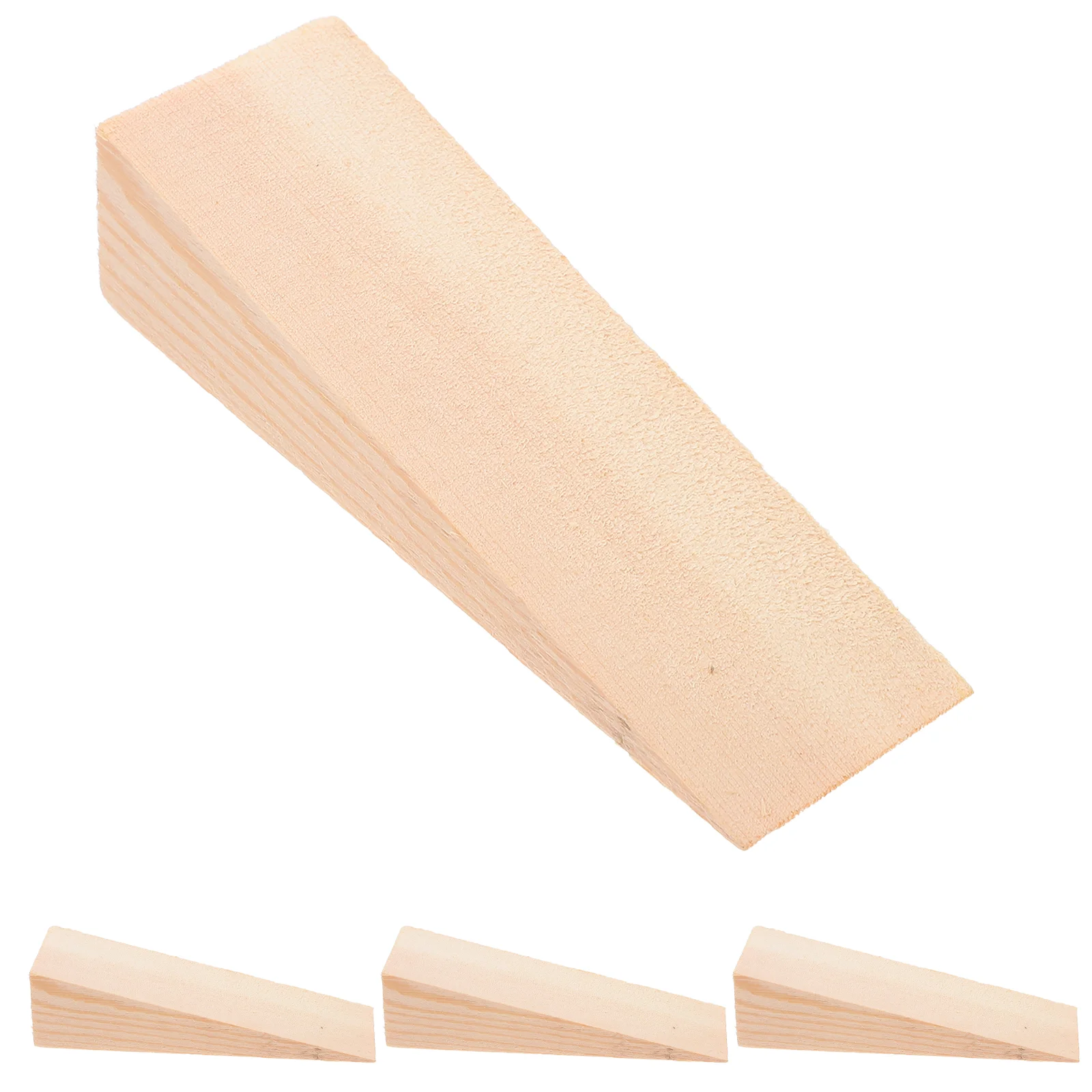 4 Pcs Dowel Door Stopper Security Triangle Block Plug Wedge Shaped Finger Protector for Wooden
4 Pcs Dowel Door Stopper Security Triangle Block Plug Wedge Shaped Finger Protector for Wooden