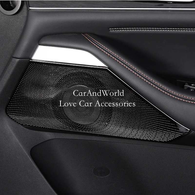 Stainless Interior Door Speaker Stereo Frame Sound Horn Cover Trims Car Moulding Accessories For Changan UNIK UNI-K 2021-2025
Stainless Interior Door Speaker Stereo Frame Sound Horn Cover Trims Car Moulding Accessories For Changan UNIK UNI-K 2021-2025
