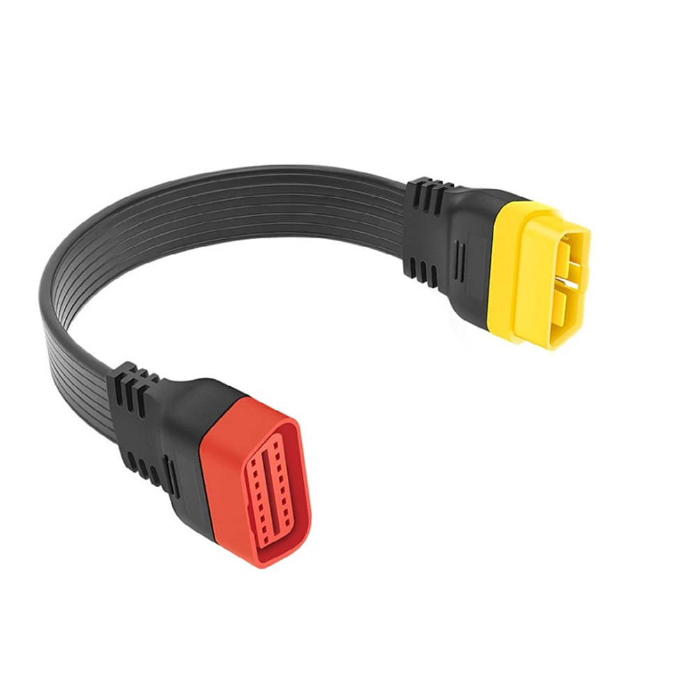 OBD2 OBDII Extension cable Male To Female Connector 16Pin Diagnostic tool for ELM327 Launch Thinkdiag adapter Unbendable
OBD2 OBDII Extension cable Male To Female Connector 16Pin Diagnostic tool for ELM327 Launch Thinkdiag adapter Unbendable