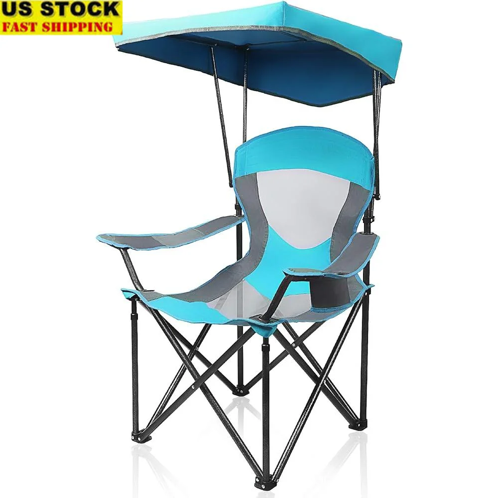 Heavy Duty Canopy Lounge Chair with Sunshade Cup Holder Outdoor Camping Hiking Beach Folding Comfort Sturdy Mesh Durable Frame
Heavy Duty Canopy Lounge Chair with Sunshade Cup Holder Outdoor Camping Hiking Beach Folding Comfort Sturdy Mesh Durable Frame