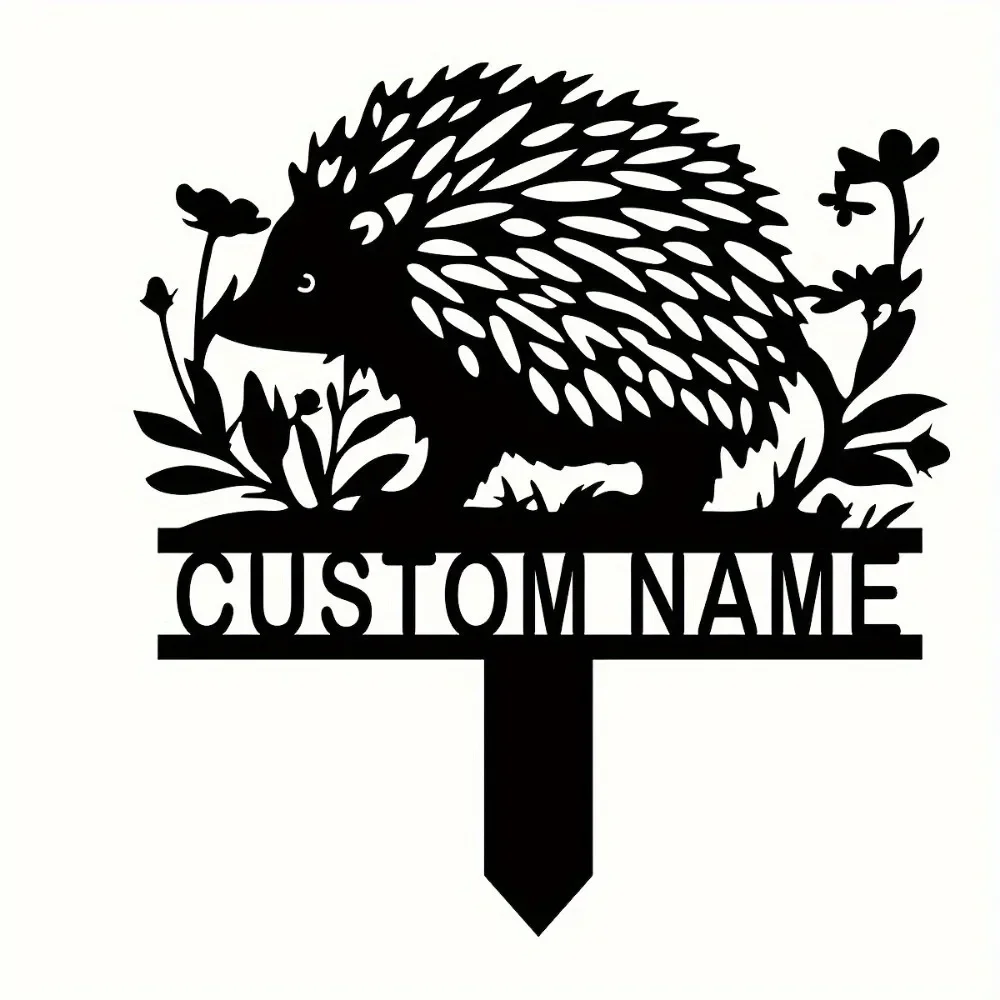 Exclusive Custom Whimsical Hedgehog Metal Stake. Durable Retro Ornament for Home Garden Decor.
Exclusive Custom Whimsical Hedgehog Metal Stake. Durable Retro Ornament for Home Garden Decor.
