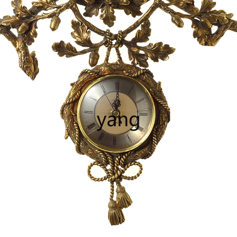 LH ceramic with copper decorative handicrafts wall clock high-end luxury watch pendant
LH ceramic with copper decorative handicrafts wall clock high-end luxury watch pendant