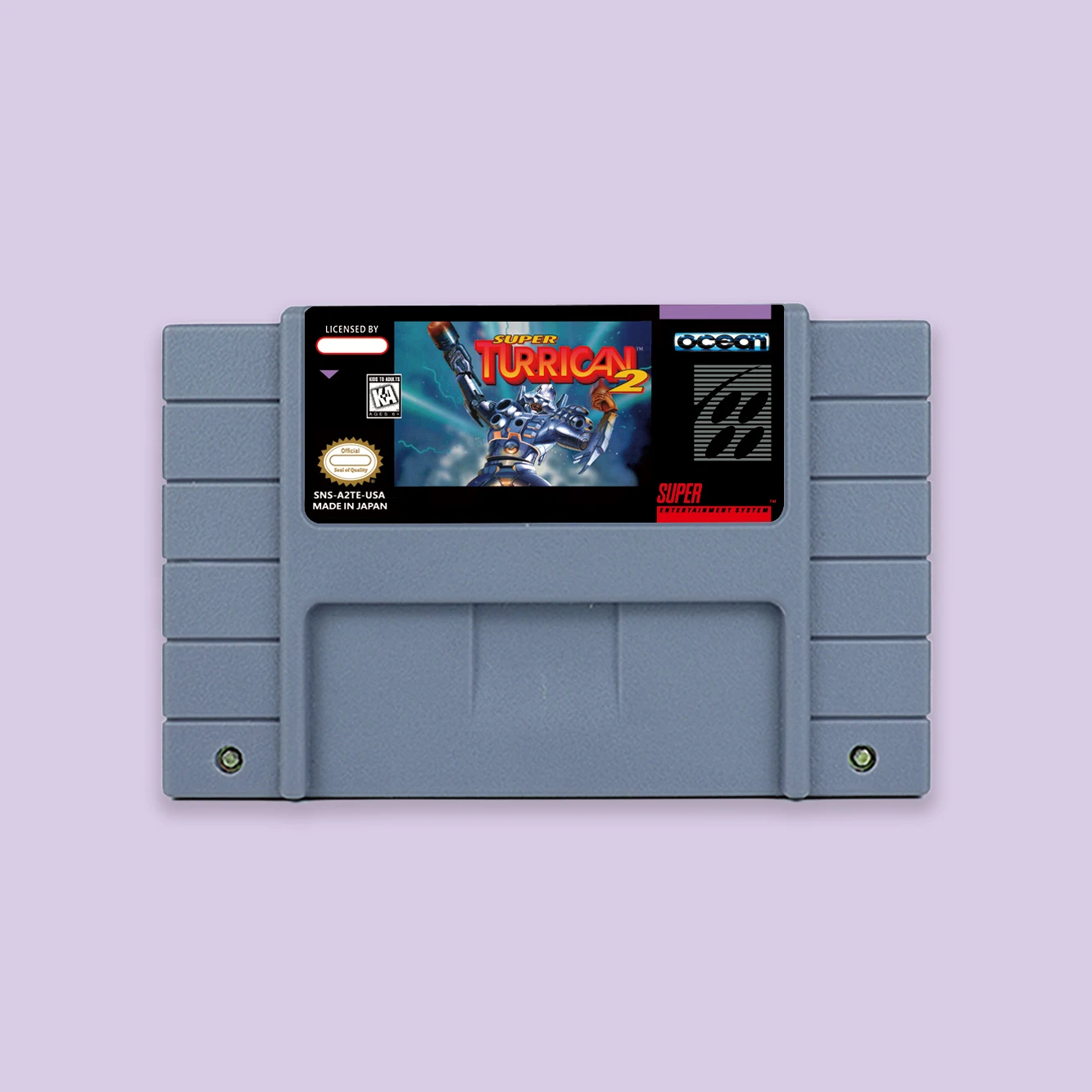 Super Turrican 2 экшн-игра для SNES 16 бит одна карта США NTSC EUR PAL видеоигровые консоли картридж
Super Turrican 2 экшн-игра для SNES 16 бит одна карта США NTSC EUR PAL видеоигровые консоли картридж