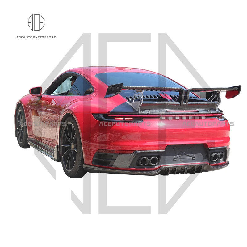 For Porsche 911 992 T Style Carbon Fiber Front Lip Side Skirts Rear Diffuser Spoiler For Carrera Targa Bumper Body Kit
For Porsche 911 992 T Style Carbon Fiber Front Lip Side Skirts Rear Diffuser Spoiler For Carrera Targa Bumper Body Kit