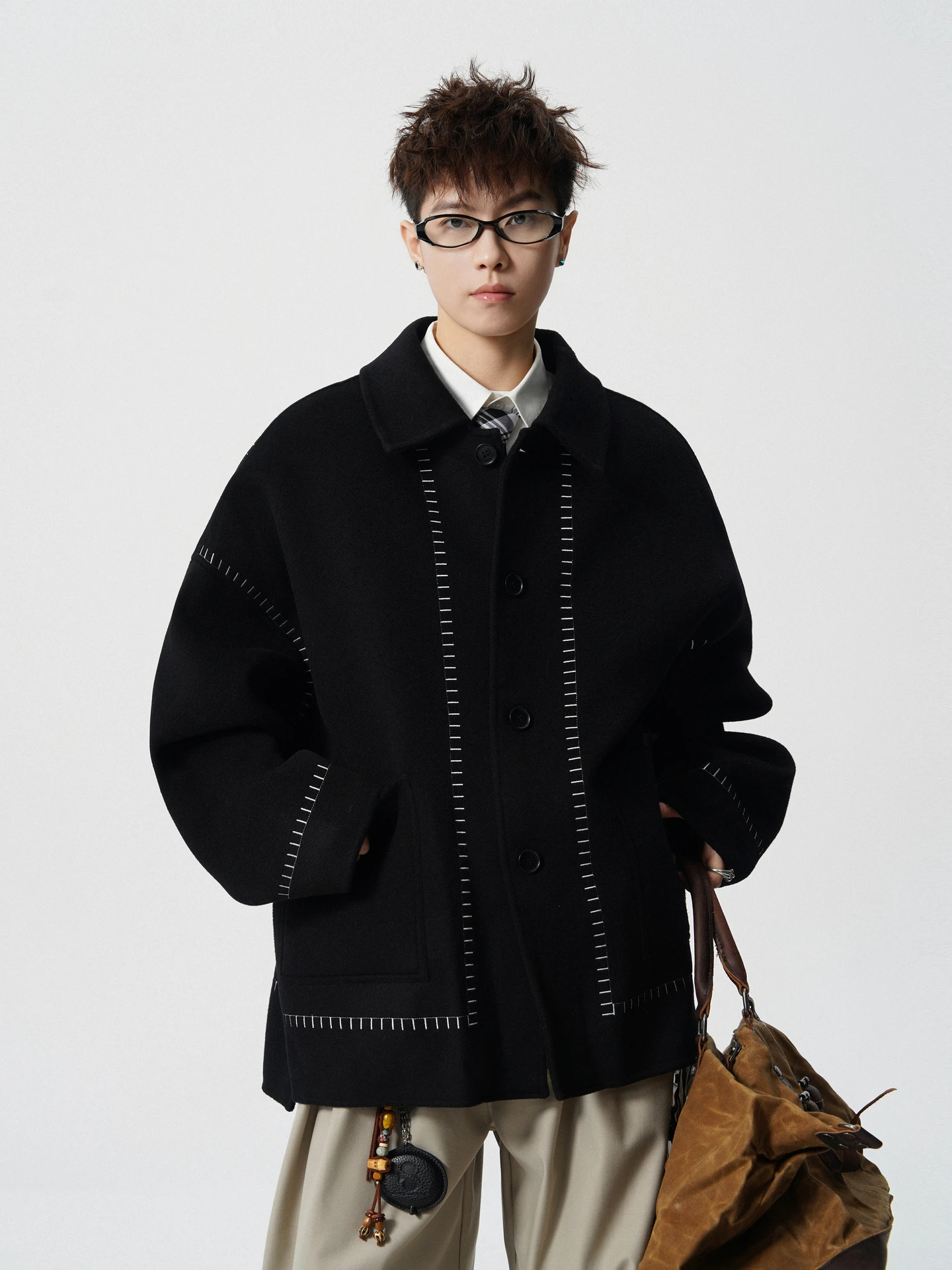 Thiened Ретро, сшитая вручную линия, шерстяная куртка с лацканами для мужчин, зимняя свободная универсальная теплая верхняя одежда, молодежная (2) Sle Long Sve
Thiened Ретро, сшитая вручную линия, шерстяная куртка с лацканами для мужчин, зимняя свободная универсальная теплая верхняя одежда, молодежная (2) Sle Long Sve