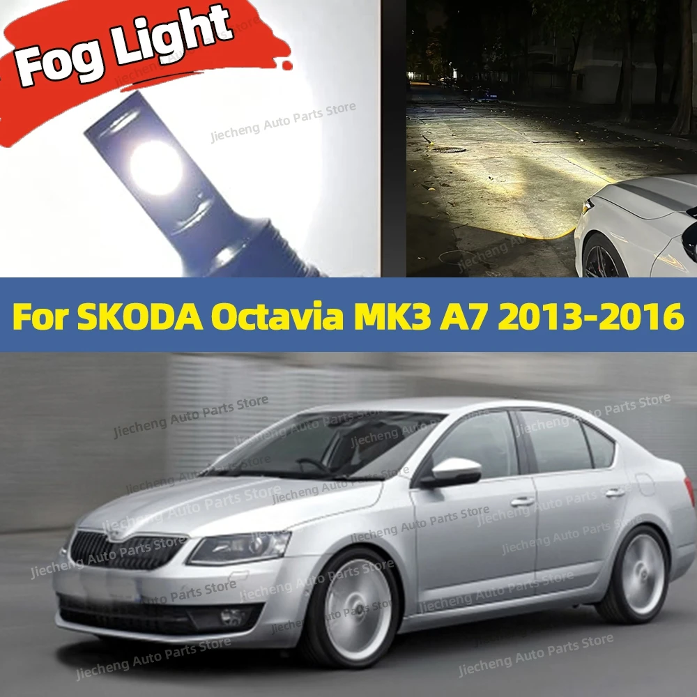 2pcs LED Bulbs Car Fog Light 6000K Anti-Glare Lamp 25000LM CSP Plug and Play For SKODA Octavia MK3 A7 2013 2014 2015 2016
2pcs LED Bulbs Car Fog Light 6000K Anti-Glare Lamp 25000LM CSP Plug and Play For SKODA Octavia MK3 A7 2013 2014 2015 2016