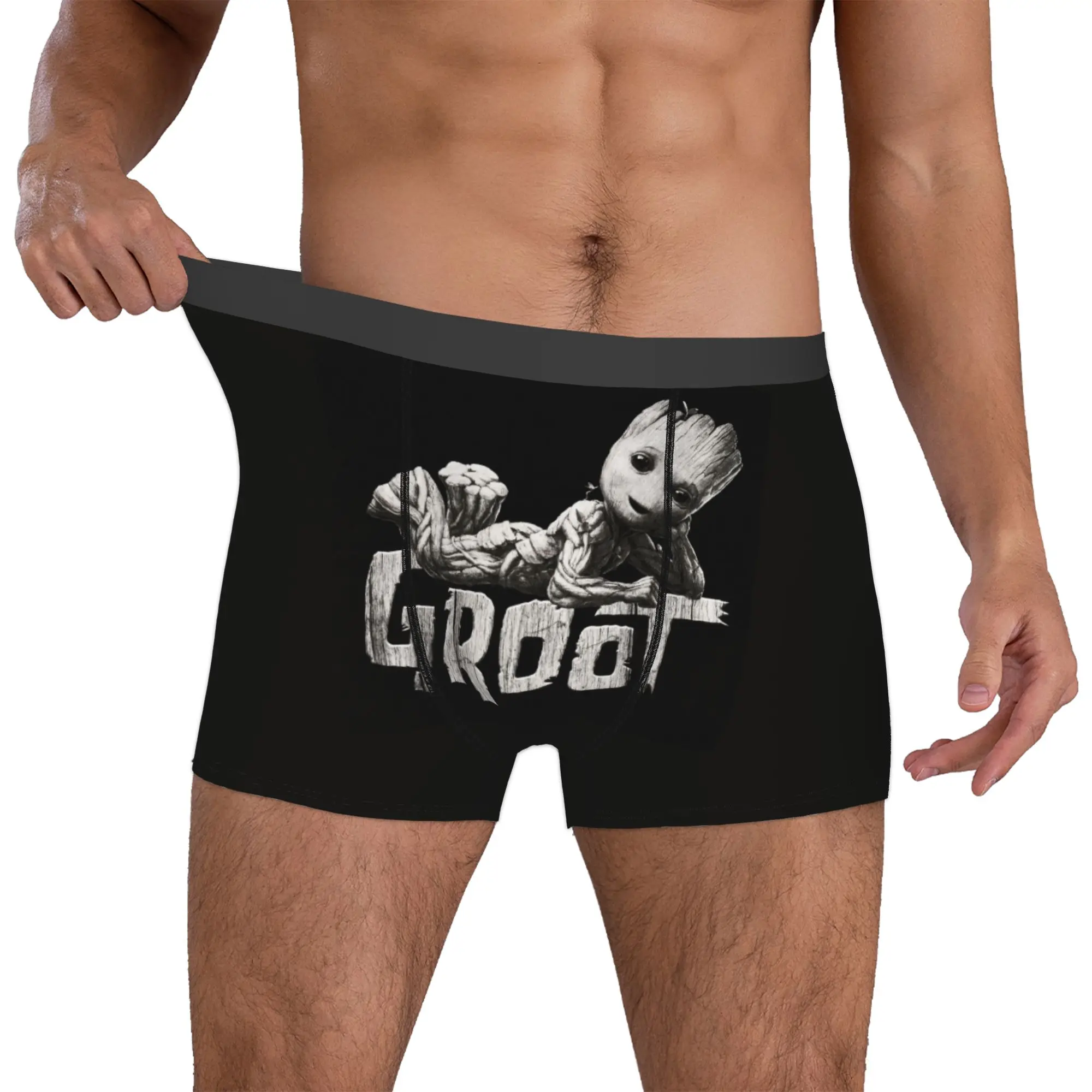 Custom G-Groot Comic Underwear Men Stretch Boxer Briefs Shorts Panties Soft Underpants For Male
Custom G-Groot Comic Underwear Men Stretch Boxer Briefs Shorts Panties Soft Underpants For Male