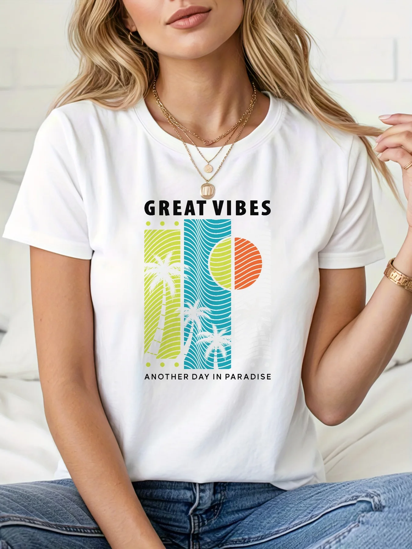 2025 Summer beach graffiti print top Ladies Casual Tshirt Junior O-Neck Spring Summer Fashion Tee Aesthetic clothing y2k t shirt
2025 Summer beach graffiti print top Ladies Casual Tshirt Junior O-Neck Spring Summer Fashion Tee Aesthetic clothing y2k t shirt