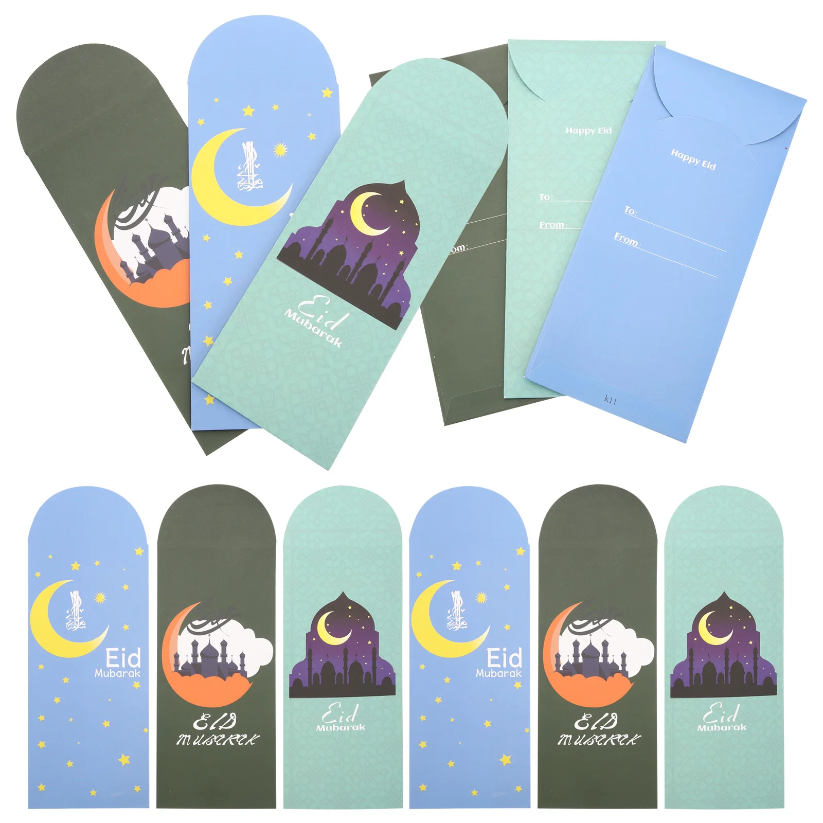 18pcs Premium Paper Envelopes Unique Design Eid Ramadan Cash Cards Greeting Letter Blessing Elegant Decorative Simple Color
18pcs Premium Paper Envelopes Unique Design Eid Ramadan Cash Cards Greeting Letter Blessing Elegant Decorative Simple Color