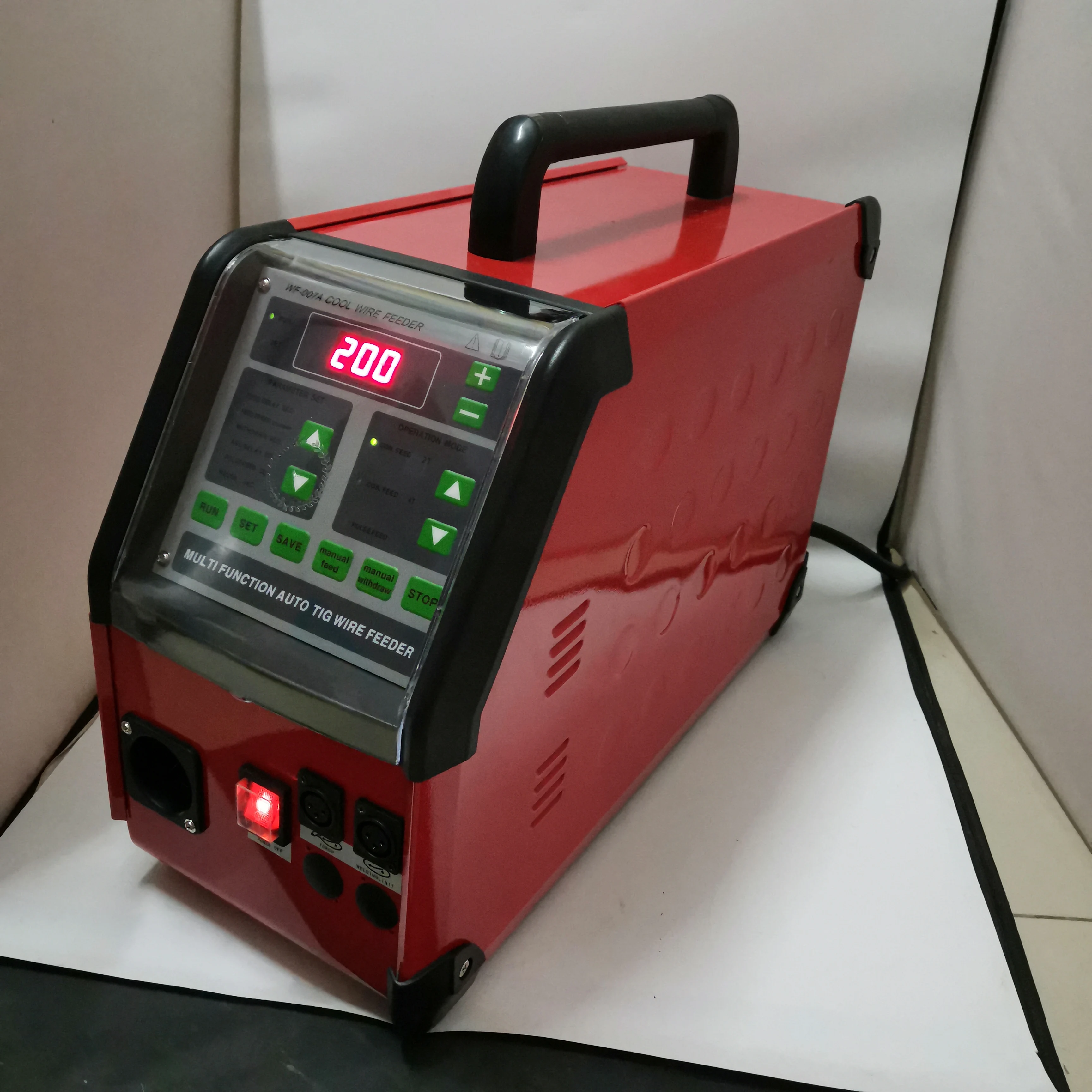 TIG Cold Wire Feeder Machine 110V/220V Automatic Wire Feeding System for TIG Welding
TIG Cold Wire Feeder Machine 110V/220V Automatic Wire Feeding System for TIG Welding