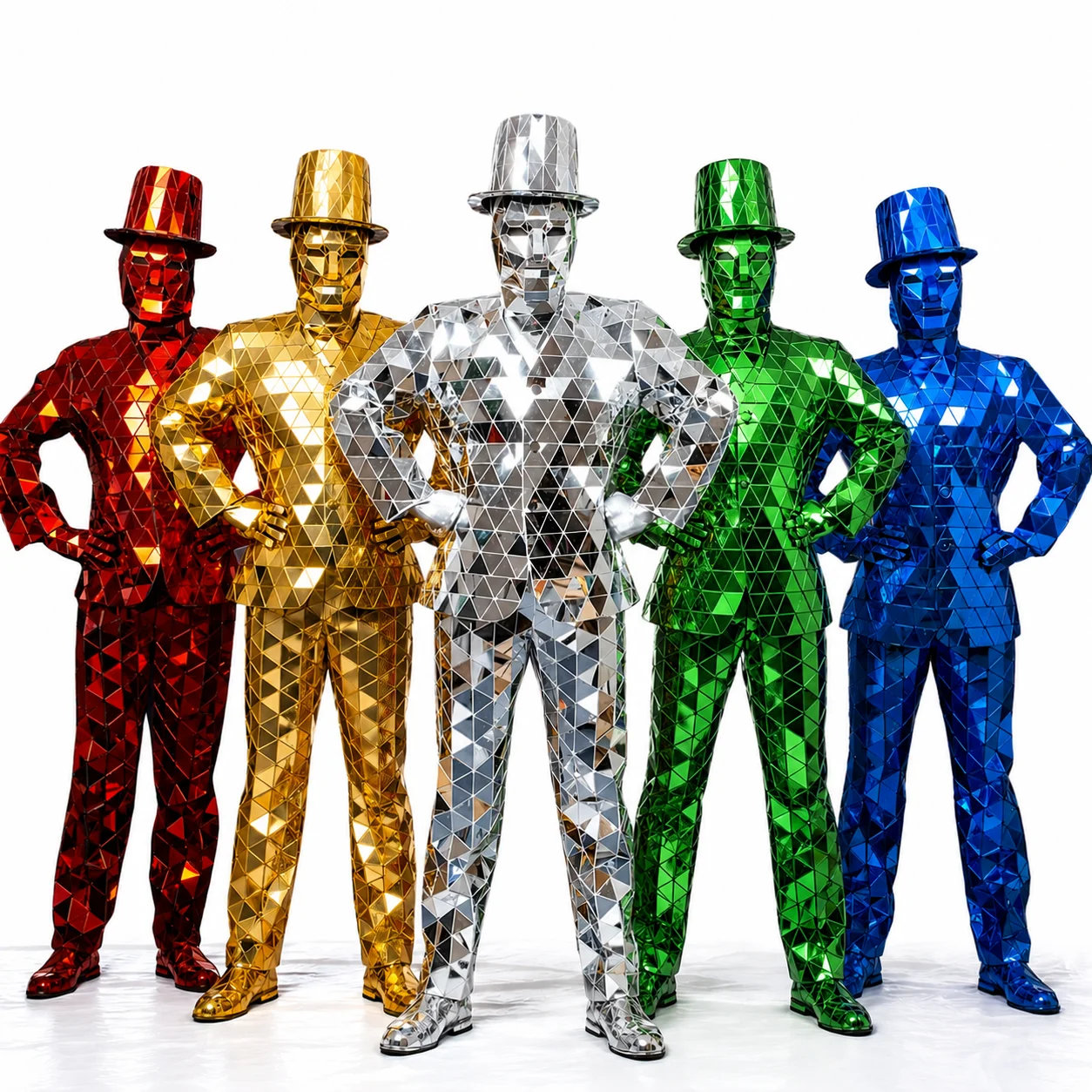 Mirror Theme Stage Performance Costume for DJ Party Nightclub Women Men GoGo Dance Jumpsuit Bar Dress
Mirror Theme Stage Performance Costume for DJ Party Nightclub Women Men GoGo Dance Jumpsuit Bar Dress