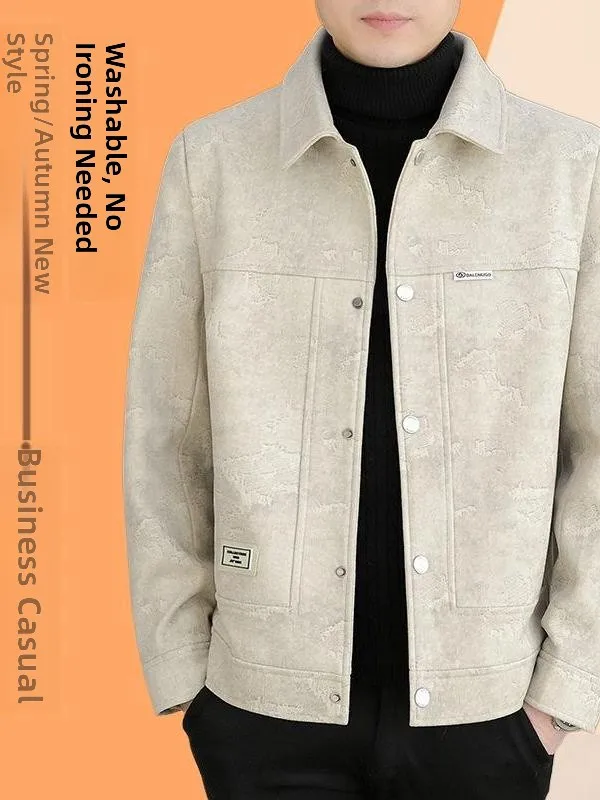 Casual Short Collar Men's Jacket Lightweight Luxury Spring Autumn New Style Trendy All-Match Top Men's Fashion Outerwear
Casual Short Collar Men's Jacket Lightweight Luxury Spring Autumn New Style Trendy All-Match Top Men's Fashion Outerwear