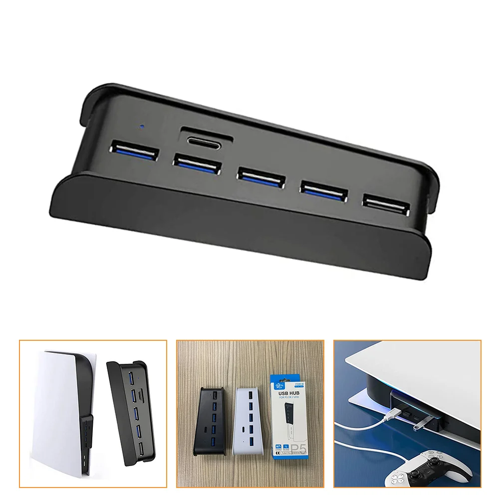 USB Hub Converter ABS 4 High Speed USB 2.0 Ports 1 Charging Port Game Console Desktop Splitter Adapter Plug Play
USB Hub Converter ABS 4 High Speed USB 2.0 Ports 1 Charging Port Game Console Desktop Splitter Adapter Plug Play