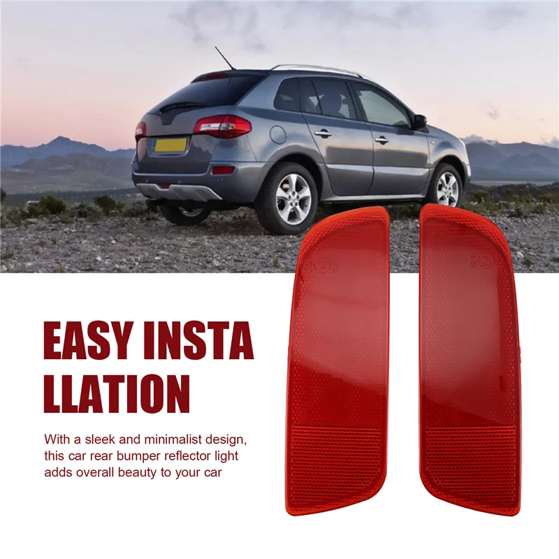 Reliable-Rear Bumper Brake Light Shell Tail Turn Signal Reflector Lamp Cover For Renault Koleos 2008-2016 26565JY00A 26560JY00A
Reliable-Rear Bumper Brake Light Shell Tail Turn Signal Reflector Lamp Cover For Renault Koleos 2008-2016 26565JY00A 26560JY00A