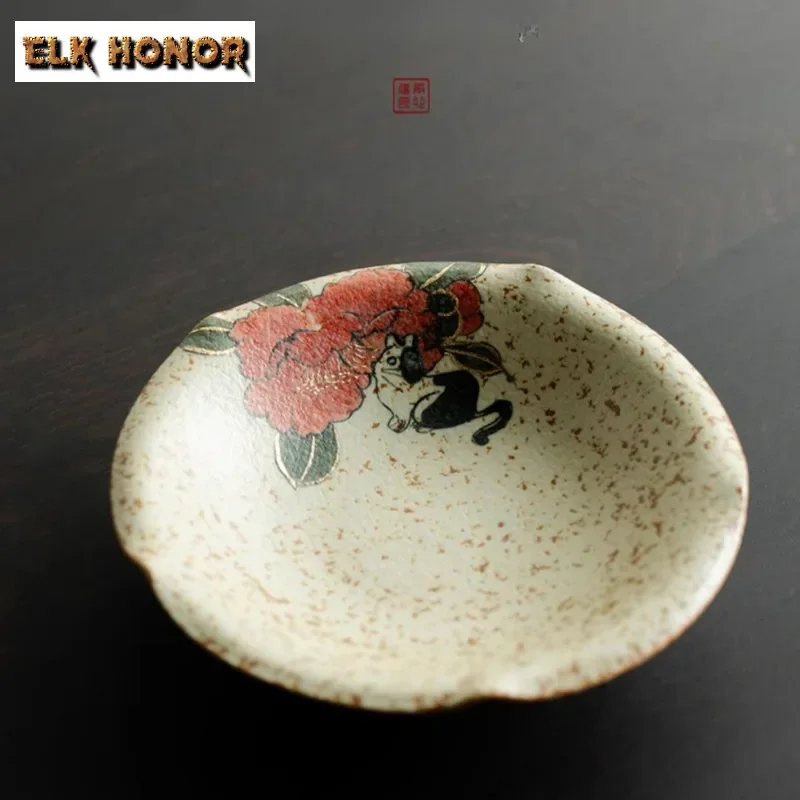 Pure Hand-painted Camellia Cat Flint Red Pot Bearing Holder Teacup Holder Dry Bubble Table Tea Tray Coasters Tea Services Gifts
Pure Hand-painted Camellia Cat Flint Red Pot Bearing Holder Teacup Holder Dry Bubble Table Tea Tray Coasters Tea Services Gifts