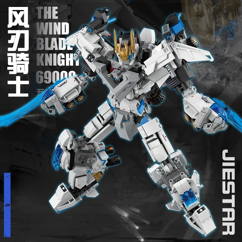 Moc 69000 901Pcs Creative Expert Ideas 5 In 1 Wind Blade Rider Deformable Robots Bricks Model Building Blocks Kids Christmas Toy
Moc 69000 901Pcs Creative Expert Ideas 5 In 1 Wind Blade Rider Deformable Robots Bricks Model Building Blocks Kids Christmas Toy