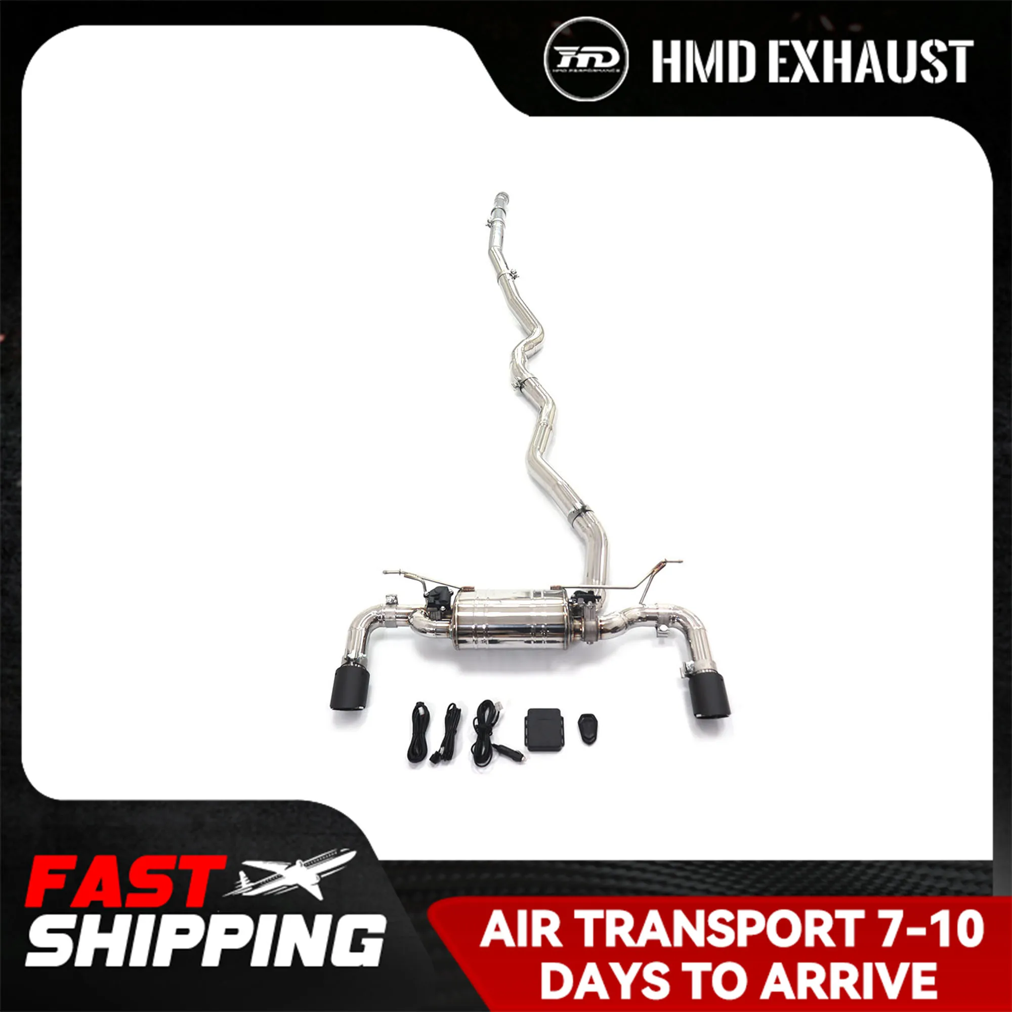 HMD stainless steel Exhaust System Performance Catback for BMW F3X 440i 3.0T Engine Muffler With Valve
HMD stainless steel Exhaust System Performance Catback for BMW F3X 440i 3.0T Engine Muffler With Valve