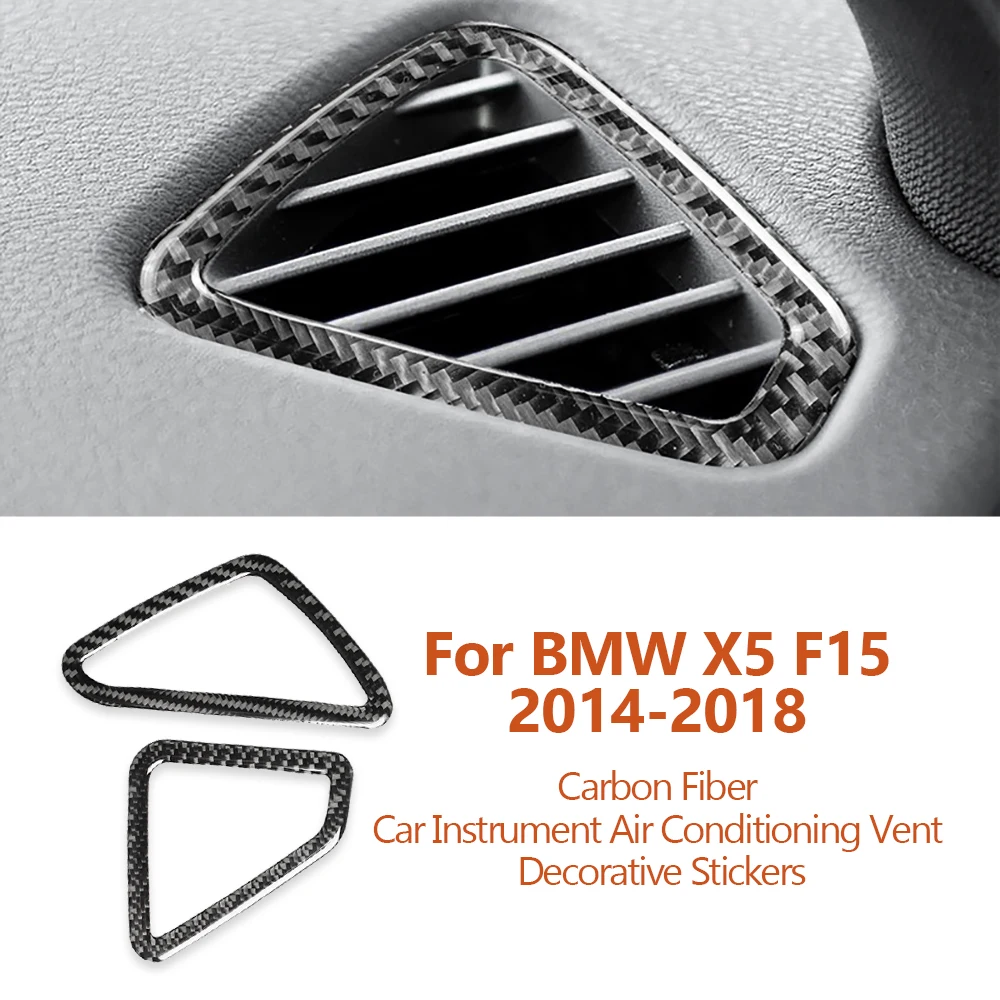 For BMW X5 X6 F15 F16 2014-2018 Carbon Fiber Car Instrument Air Conditioning Vent Decorative Stickers Interior Auto Accessoriess
For BMW X5 X6 F15 F16 2014-2018 Carbon Fiber Car Instrument Air Conditioning Vent Decorative Stickers Interior Auto Accessoriess