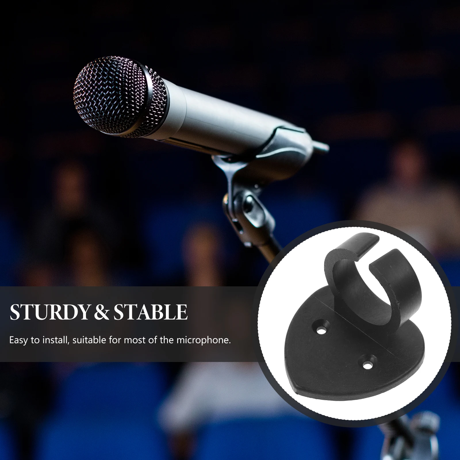 3 Pcs Heart-shaped Microphone Wireless Microphones Clips Holder Stand Lifter Adhesive
3 Pcs Heart-shaped Microphone Wireless Microphones Clips Holder Stand Lifter Adhesive