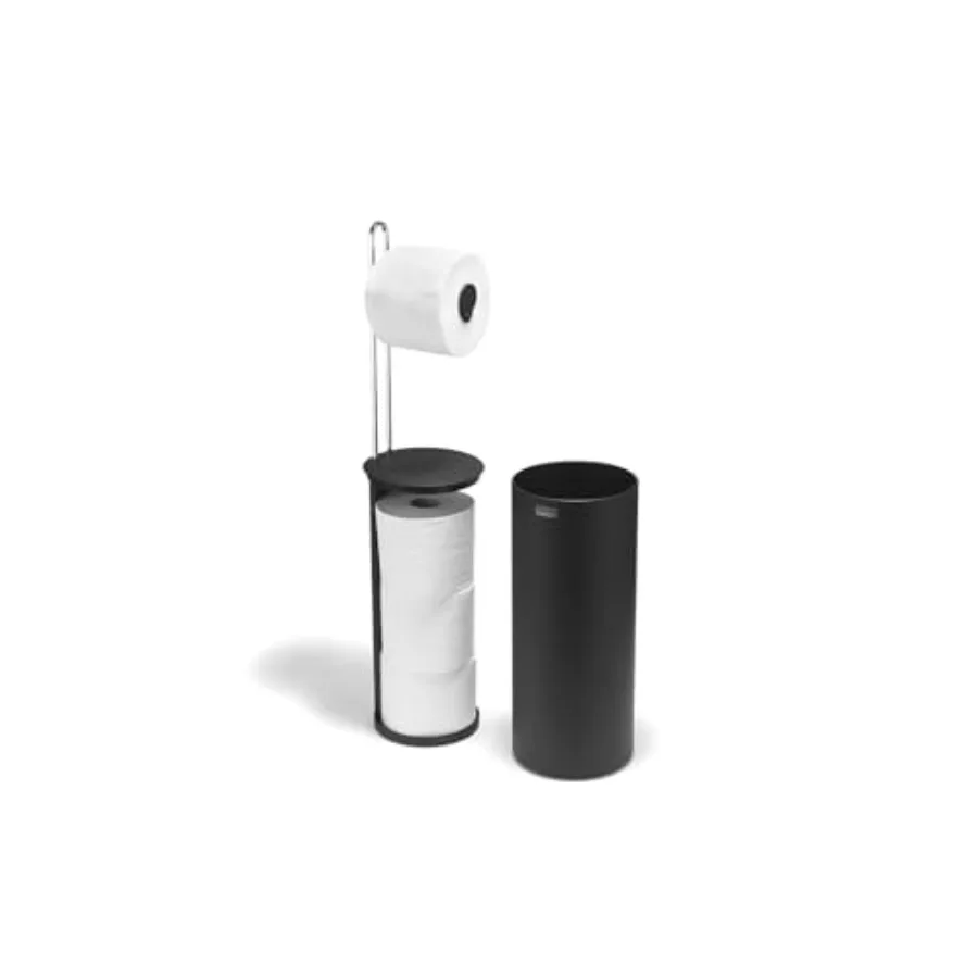 Подставка для туалетной бумаги EasyStore со скрытым хранилищем для 3 запасных рулонов, матовая
Подставка для туалетной бумаги EasyStore со скрытым хранилищем для 3 запасных рулонов, матовая