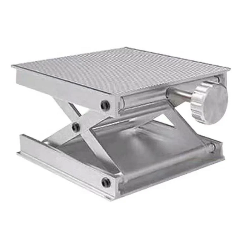Aluminum Alloy Lab Jack Lift Table - Adjustable Scissors Stand, 0.8'' to 3.1'' Height, Heavy-Duty Router Platform
Aluminum Alloy Lab Jack Lift Table - Adjustable Scissors Stand, 0.8'' to 3.1'' Height, Heavy-Duty Router Platform