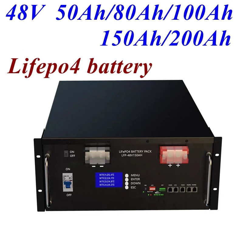HYL Batterie au lithium Lifepo4 48V 50Ah 100AH 120Ah 150Ah 200Ah lifepo bluetooth pour système solaire onduleur hybride 2000W 50
HYL Batterie au lithium Lifepo4 48V 50Ah 100AH 120Ah 150Ah 200Ah lifepo bluetooth pour système solaire onduleur hybride 2000W 50
