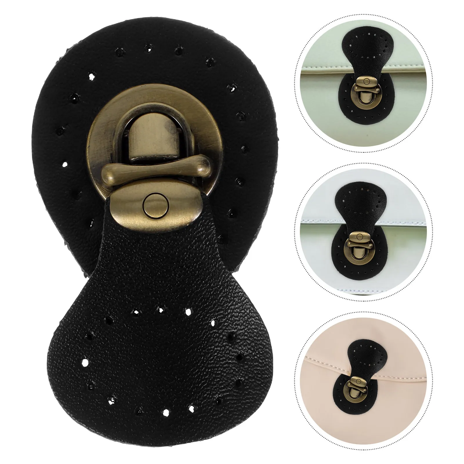 Luggage Hardware Accessories Cattlehide Tab Closure Black Snap Connector Covered Buckle Bag Buckles Handbag Hardware DIY Sturdy
Luggage Hardware Accessories Cattlehide Tab Closure Black Snap Connector Covered Buckle Bag Buckles Handbag Hardware DIY Sturdy