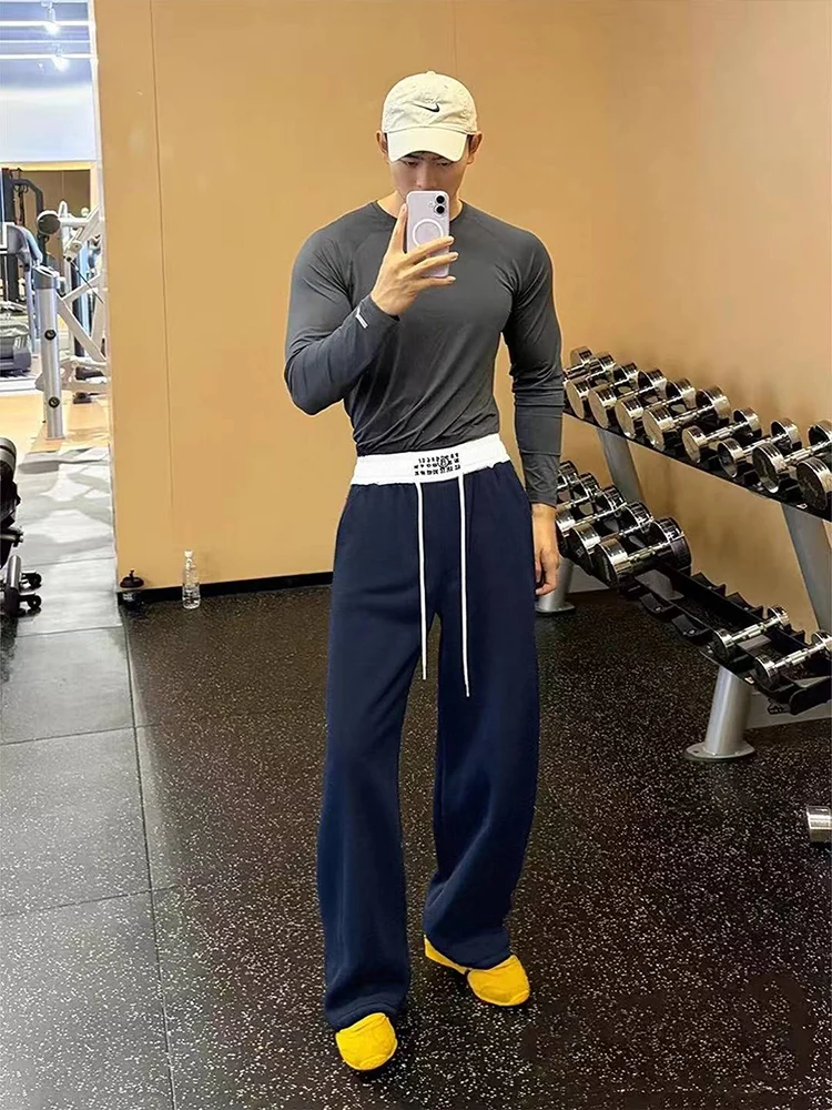 Американские Sle Heavyweight Color Blo Bend Knife Fitn Брюки Мужские свободные прямые зимние спортивные брюки с высокой талией
Американские Sle Heavyweight Color Blo Bend Knife Fitn Брюки Мужские свободные прямые зимние спортивные брюки с высокой талией