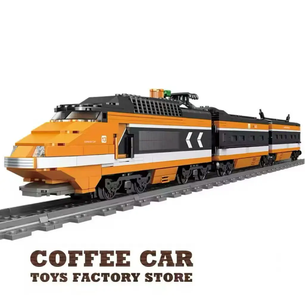 Urban train technology, high-tech railway power track+building blocks, subway vehicle assembly, building block toys, children's
Urban train technology, high-tech railway power track+building blocks, subway vehicle assembly, building block toys, children's