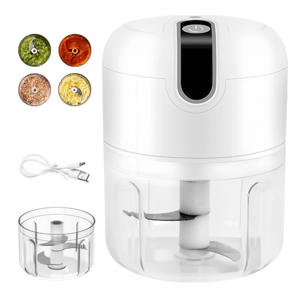Crushed Ginger Vegetable Crusher USB Rechargeable 1200mAh Veggie Cutter Blender Processor Vegetable Chopper Masher Machine
Crushed Ginger Vegetable Crusher USB Rechargeable 1200mAh Veggie Cutter Blender Processor Vegetable Chopper Masher Machine