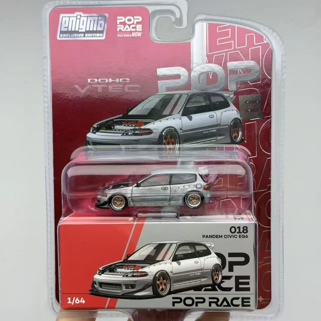PopRace 1:64 Honda Civic EG6 Mk5 Rocket Rabbit Moon Eye Alloy Car Model
PopRace 1:64 Honda Civic EG6 Mk5 Rocket Rabbit Moon Eye Alloy Car Model