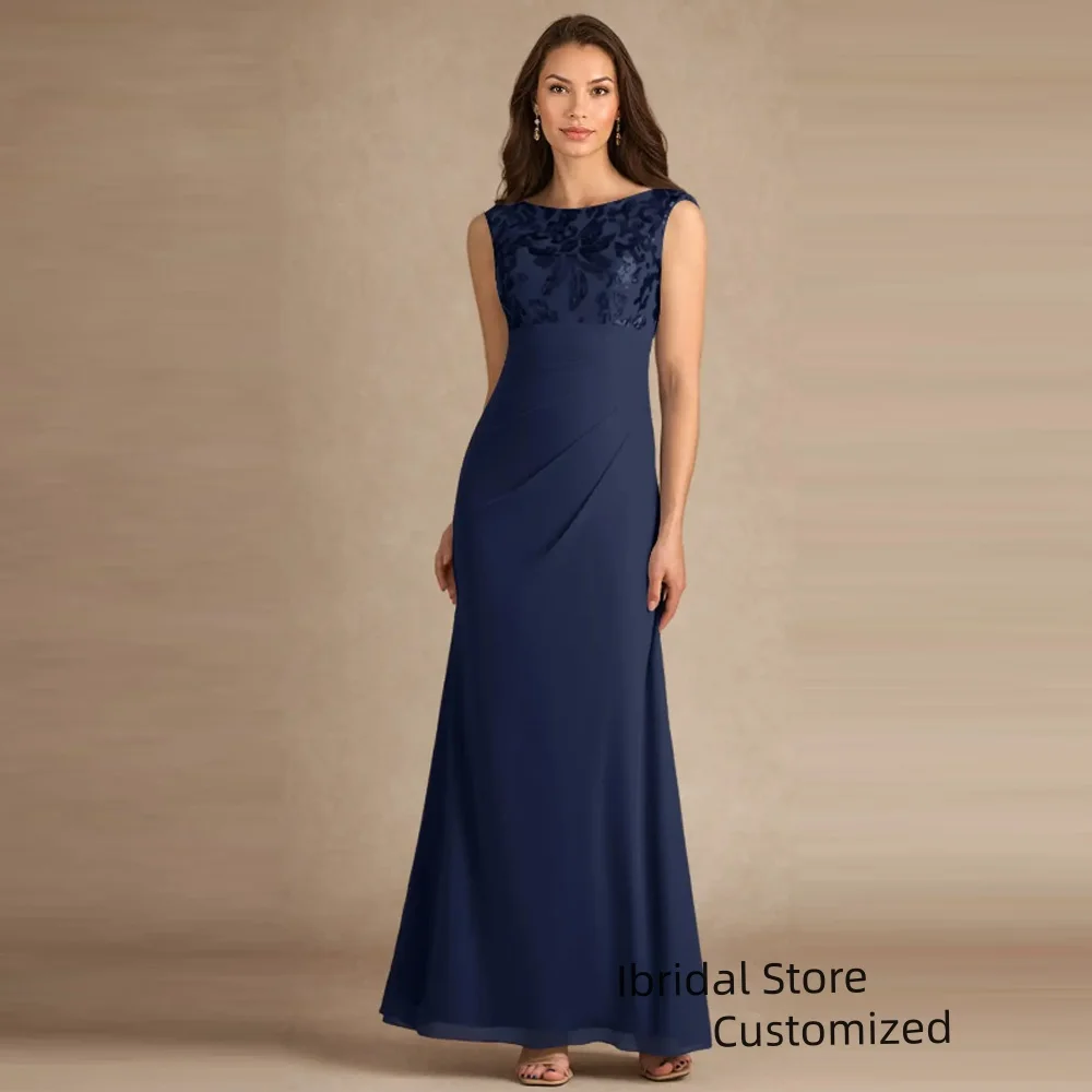 Customized Modern Mother of Bride Dresses for Women Chiffon Lace Long Appliques Mermaid Cap Sleeve Formal Wedding Guest Dresses
Customized Modern Mother of Bride Dresses for Women Chiffon Lace Long Appliques Mermaid Cap Sleeve Formal Wedding Guest Dresses